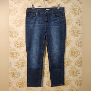 DKNY 6 Straight Leg Med-dark Jeans
